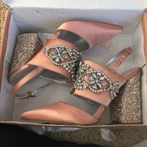 NWT ASOS embellished Heels size 6 Jewels wedding